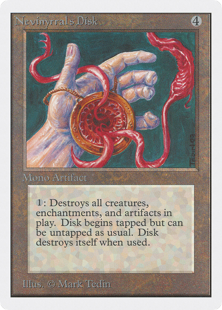 {R} Nevinyrral's Disk [Unlimited Edition][2ED 267]