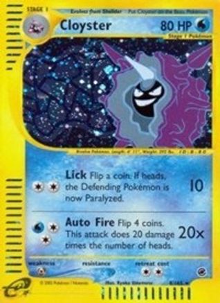 [PKM-R] Cloyster (8/165) [Expedition: Base Set]