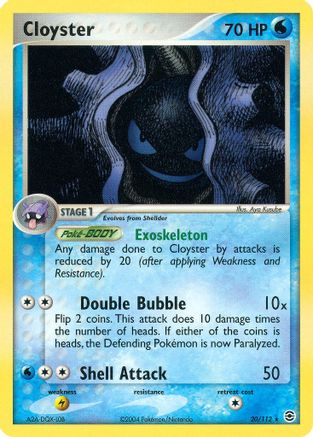 [PKM-R] Cloyster (20/112) [EX: FireRed & LeafGreen]