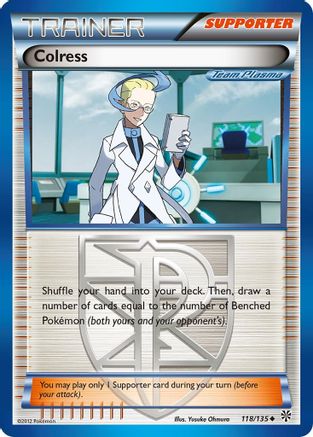 [PKM] Colress (118/135) [Black & White: Plasma Storm]