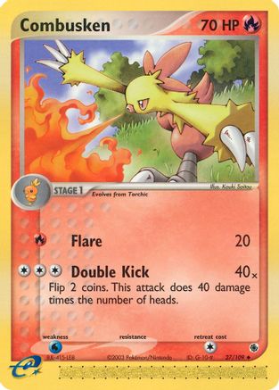[PKM] Combusken (27/109) [EX: Ruby & Sapphire]