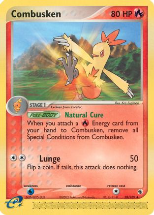 [PKM] Combusken (28/109) [EX: Ruby & Sapphire]