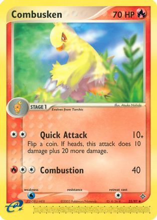 [PKM-C] Combusken (25/97) [EX: Dragon]