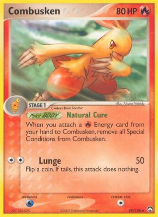 [PKM] Combusken (29/108) (Stamped) [EX: Power Keepers]