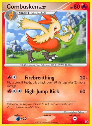 [PKM] Combusken (45/127) [Platinum: Base Set]
