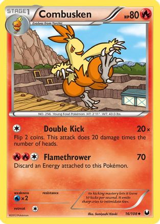 [PKM] Combusken (16/108) [Black & White: Dark Explorers]