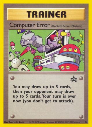 [PKM] Computer Error (16) [Wizards of the Coast: Black Star Promos]
