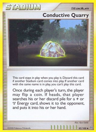 [PKM] Conductive Quarry (82/100) [Diamond & Pearl: Stormfront]