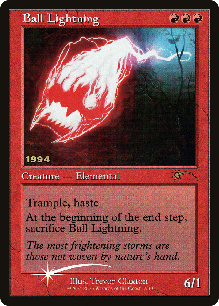 {R} Ball Lightning [30th Anniversary Promos][PA 30A 002]