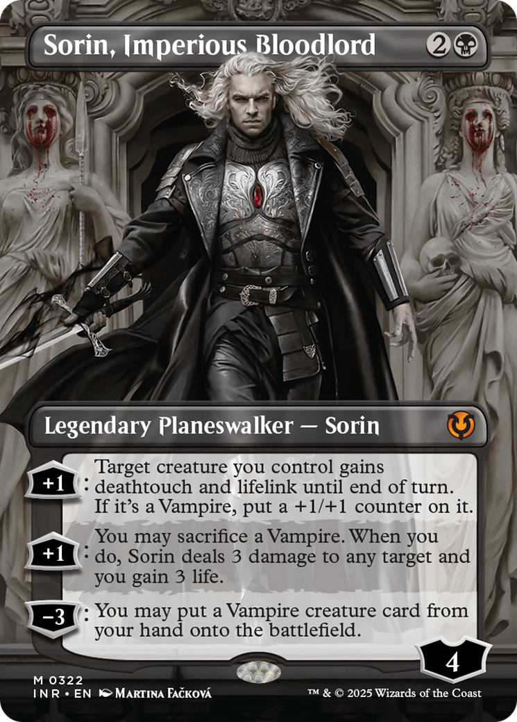 {R} Sorin, Imperious Bloodlord (Borderless) [Innistrad Remastered][INR 322]