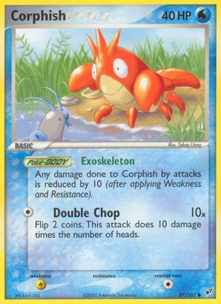 [PKM] Corphish (57/107) (Stamped) [EX: Deoxys]