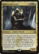 {R} Kheru Lich Lord [Khans of Tarkir Prerelease Promos][PR KTK 182]
