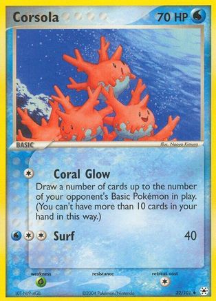 [PKM] Corsola (32/101) [EX: Hidden Legends]