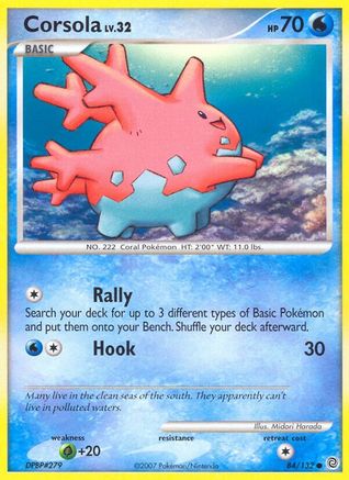 [PKM] Corsola (84/132) [Diamond & Pearl: Secret Wonders]