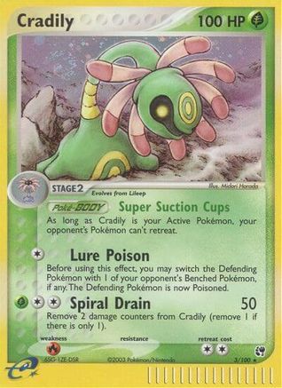 [PKM-R] Cradily (3/100) [EX: Sandstorm]