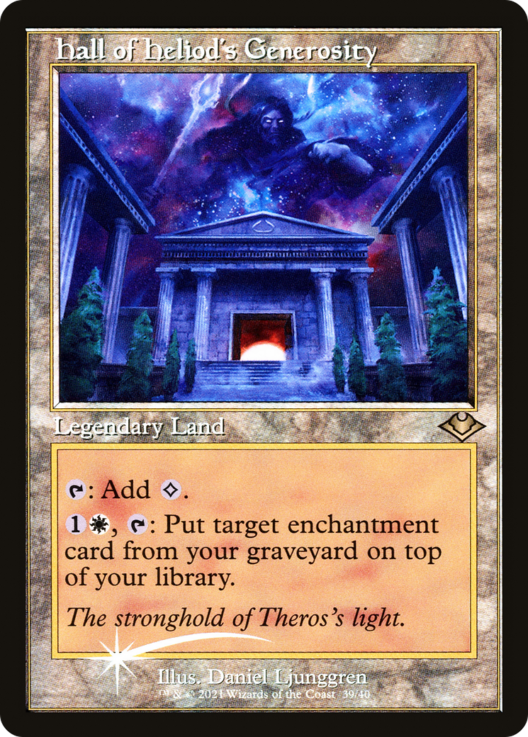 {R} Hall of Heliod's Generosity (Retro) [Modern Horizons 2][RF MH1 039]