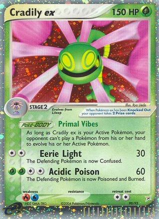 [PKM] Cradily ex (90/95) [EX: Team Magma vs Team Aqua]