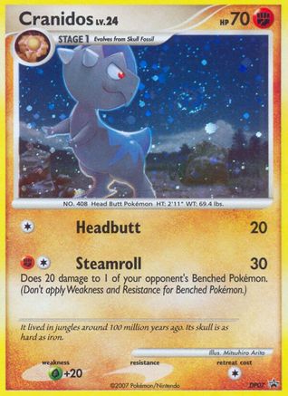 [PKM-R] Cranidos (DP07) [Diamond & Pearl: Black Star Promos]