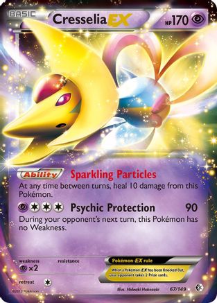 [PKM-R] Cresselia EX (67/149) [Black & White: Boundaries Crossed]