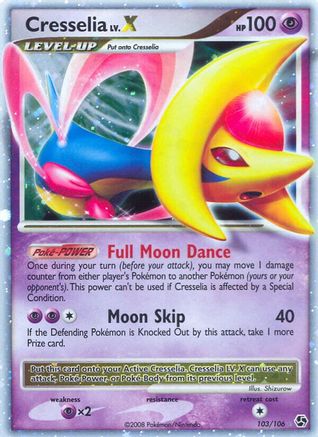 [PKM-R] Cresselia LV.X (103/106) [Diamond & Pearl: Great Encounters]