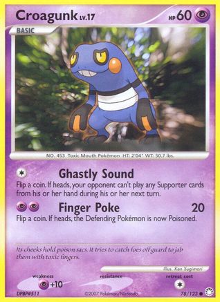 [PKM] Croagunk (78/123) [Diamond & Pearl: Mysterious Treasures]