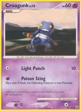 [PKM] Croagunk (60/100) [Diamond & Pearl: Majestic Dawn]