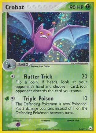 [PKM-R] Crobat (3/101) [EX: Hidden Legends]