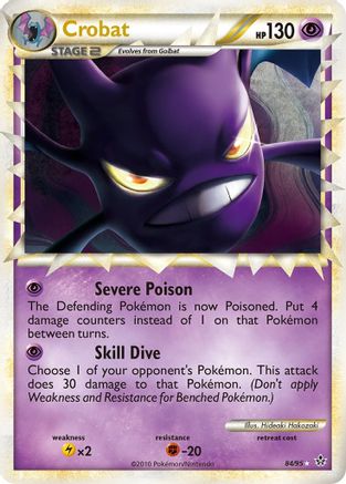 [PKM] Crobat (84/95) [HeartGold & SoulSilver: Unleashed]
