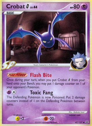[PKM] Crobat G (47/127) [Platinum: Base Set]