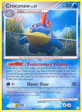 [PKM] Croconaw (44/123) [Diamond & Pearl: Mysterious Treasures]