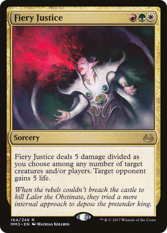{R} Fiery Justice [Modern Masters 2017][MM3 164]