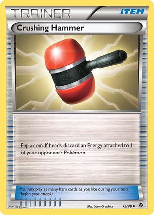 [PKM] Crushing Hammer (92/98) [Black & White: Emerging Powers]