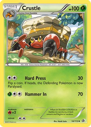 [PKM] Crustle (14/113) [Black & White: Legendary Treasures]