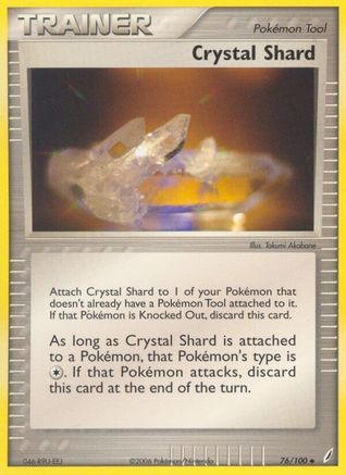 [PKM] Crystal Shard (76/100) (Stamped) [EX: Crystal Guardians]