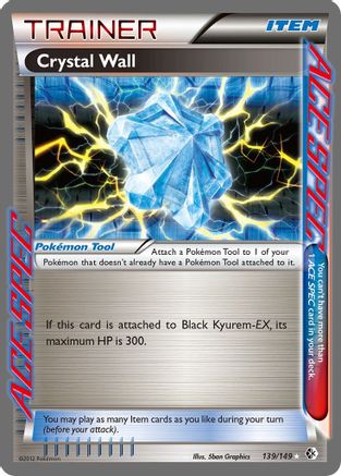 [PKM] Crystal Wall (139/149) [Black & White: Boundaries Crossed]