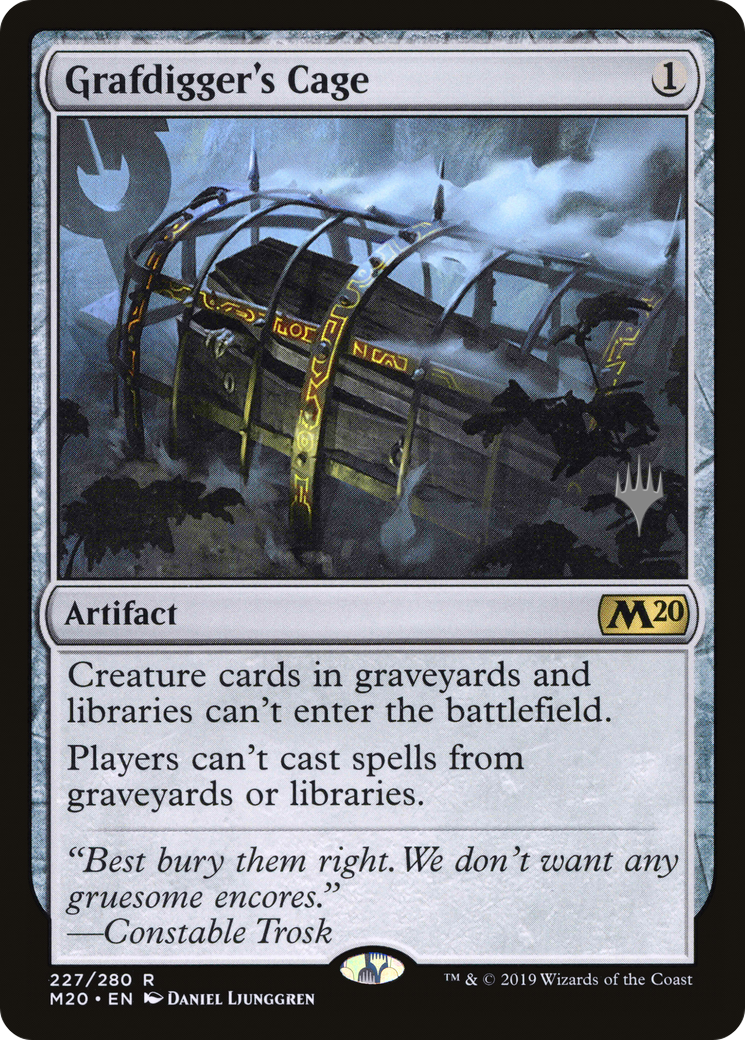 {R} Grafdigger's Cage (Promo Pack) [Core Set 2020 Promos][PP M20 227]