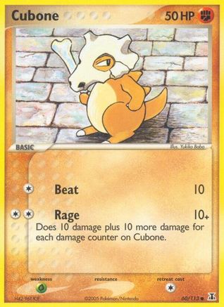 [PKM-C] Cubone (60/113) (Stamped) [EX: Delta Species]