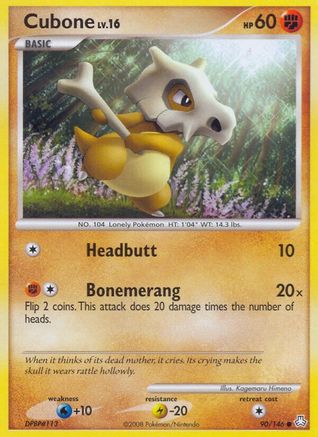 [PKM] Cubone (90/146) [Diamond & Pearl: Legends Awakened]