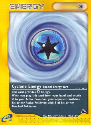 [PKM] Cyclone Energy (143/144) [Skyridge]