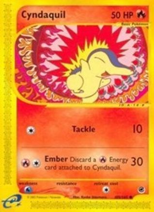 [PKM] Cyndaquil (105/165) [Expedition: Base Set]