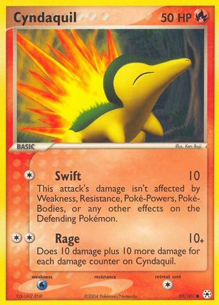 [PKM] Cyndaquil (59/101) [EX: Hidden Legends]