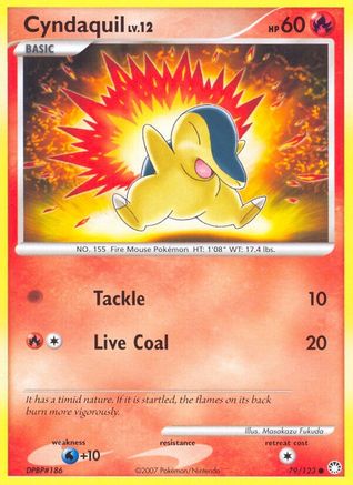 [PKM] Cyndaquil (79/123) [Diamond & Pearl: Mysterious Treasures]