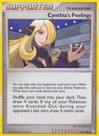 [PKM] Cynthia's Feelings (131/146) [Diamond & Pearl: Legends Awakened]
