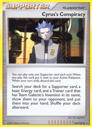 [PKM] Cyrus's Conspiracy (105/127) [Platinum: Base Set]
