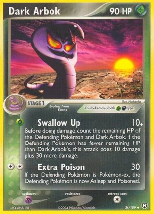 [PKM-C] Dark Arbok (29/109) (Stamped) [EX: Team Rocket Returns]