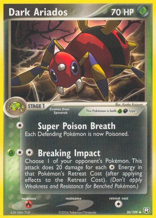 [PKM] Dark Ariados (30/109) (Stamped) [EX: Team Rocket Returns]