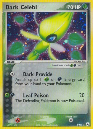 [PKM-R] Dark Celebi (4/101) [EX: Hidden Legends]