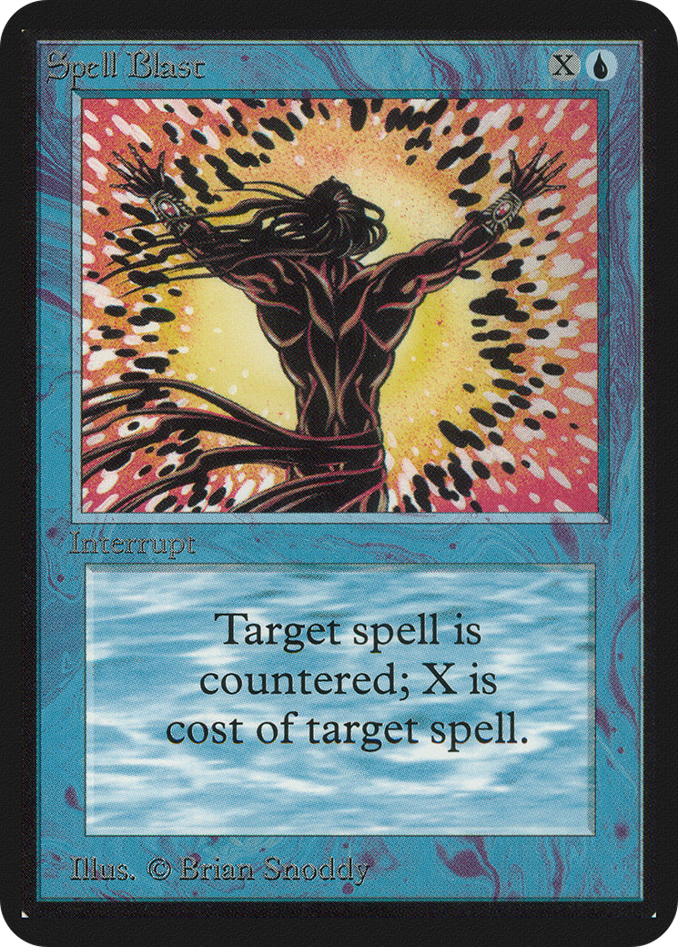 {C} Spell Blast [Alpha Edition][LEA 079]
