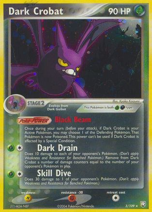 [PKM] Dark Crobat (3/109) (Stamped) [EX: Team Rocket Returns]