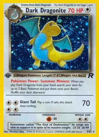 [PKM-R] Dark Dragonite (5/82) [Team Rocket Unlimited]